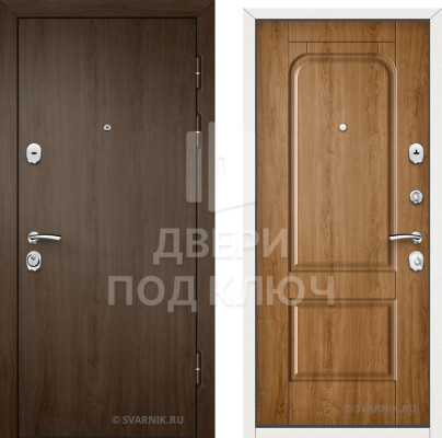 Металлическая входная утепленная дверь для дома ДПК-9693