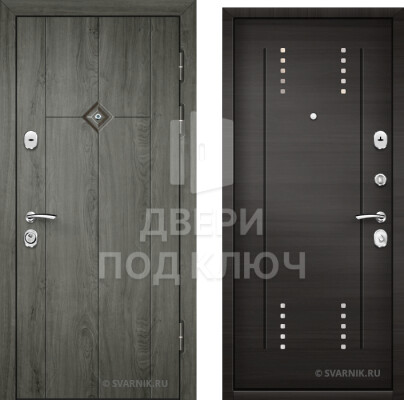 Входная уличная дверь с шумоизоляцией ДПК-8584