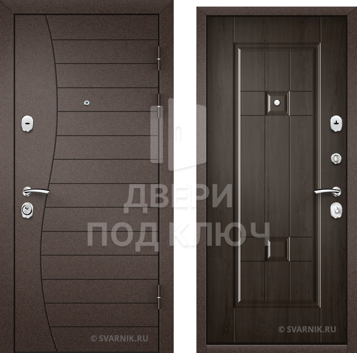Входная дверь с шумоизоляцией в дом ДПК-8086